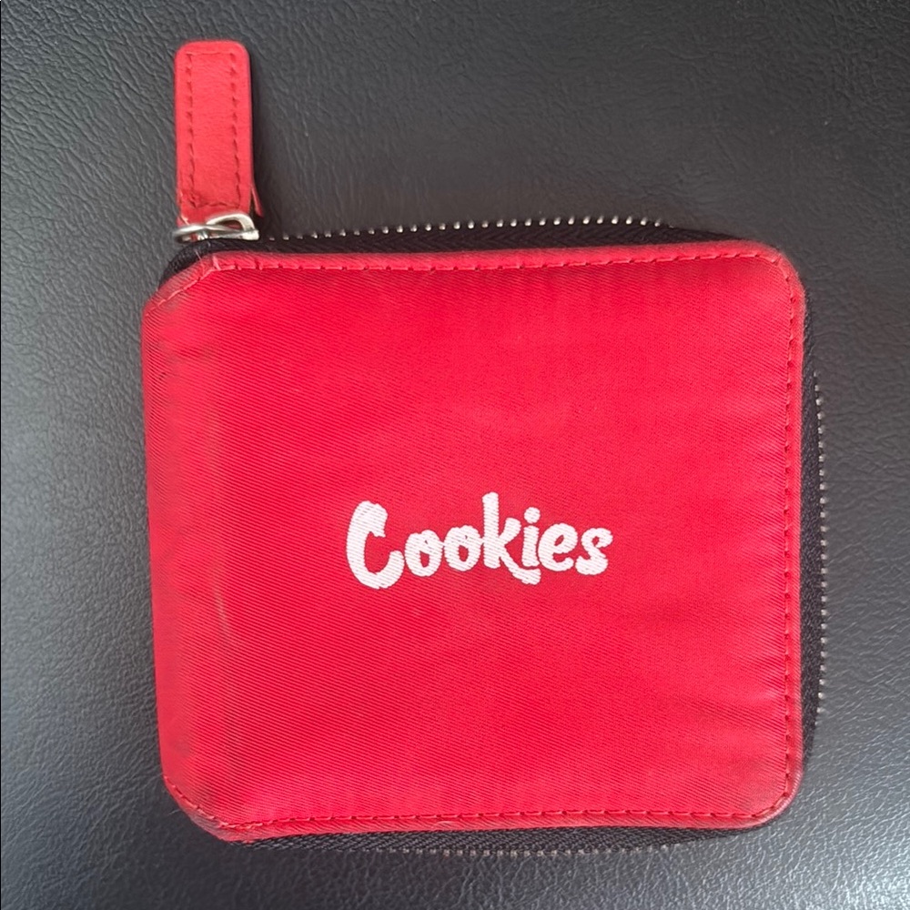 Cookies Red Zip Wallet